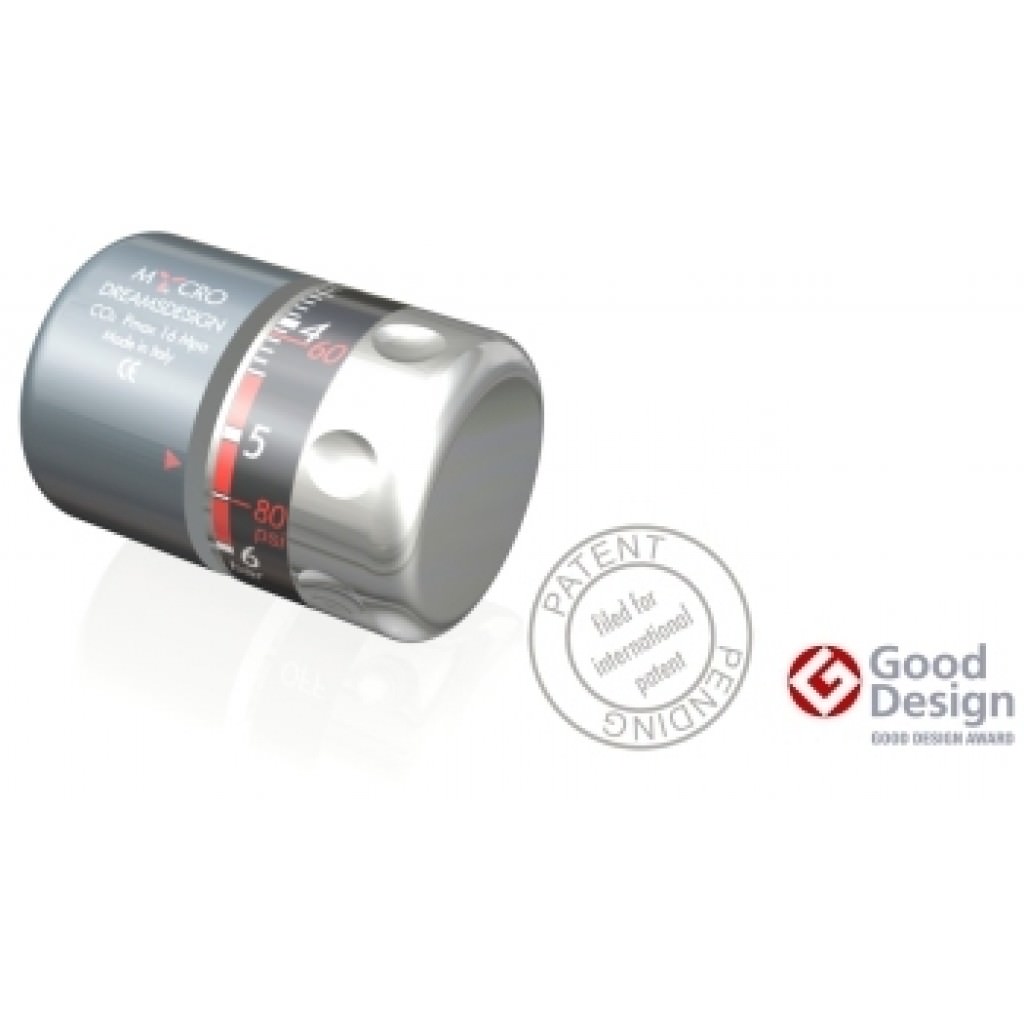 Mini pressure regulator for disposable cylinders